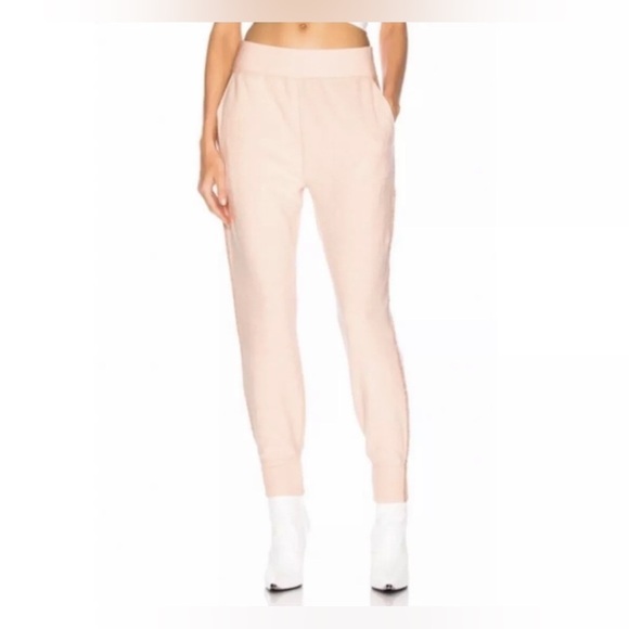 Rag & bone fleece brushed terry pants joggers size medium dusty pink sweatpants - Picture 6 of 11
